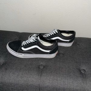 Black old skool vans